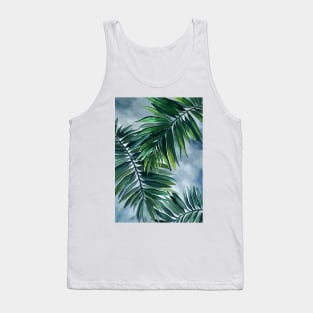 Palm Leaves Illustration  2 Tank Top